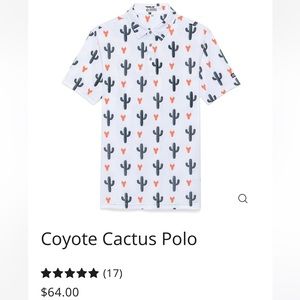 Raised by Coyotes Golf Polo
